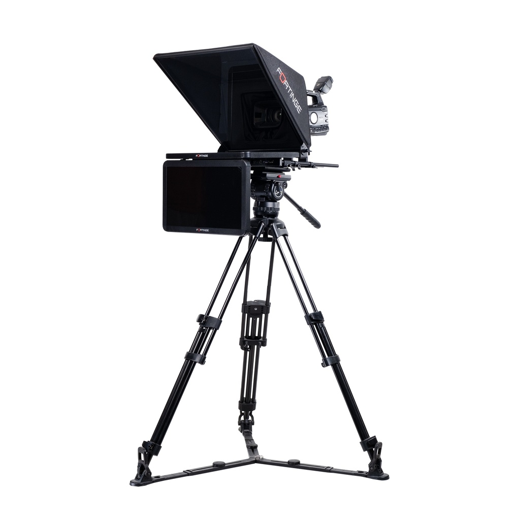 Fortinge 17" HIGH BRIGHTNESS STUDIO TELEPROMPTER with SDI IN/OUT