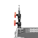 SHAPE TWO-STAGE CORNER RISER CART STAND