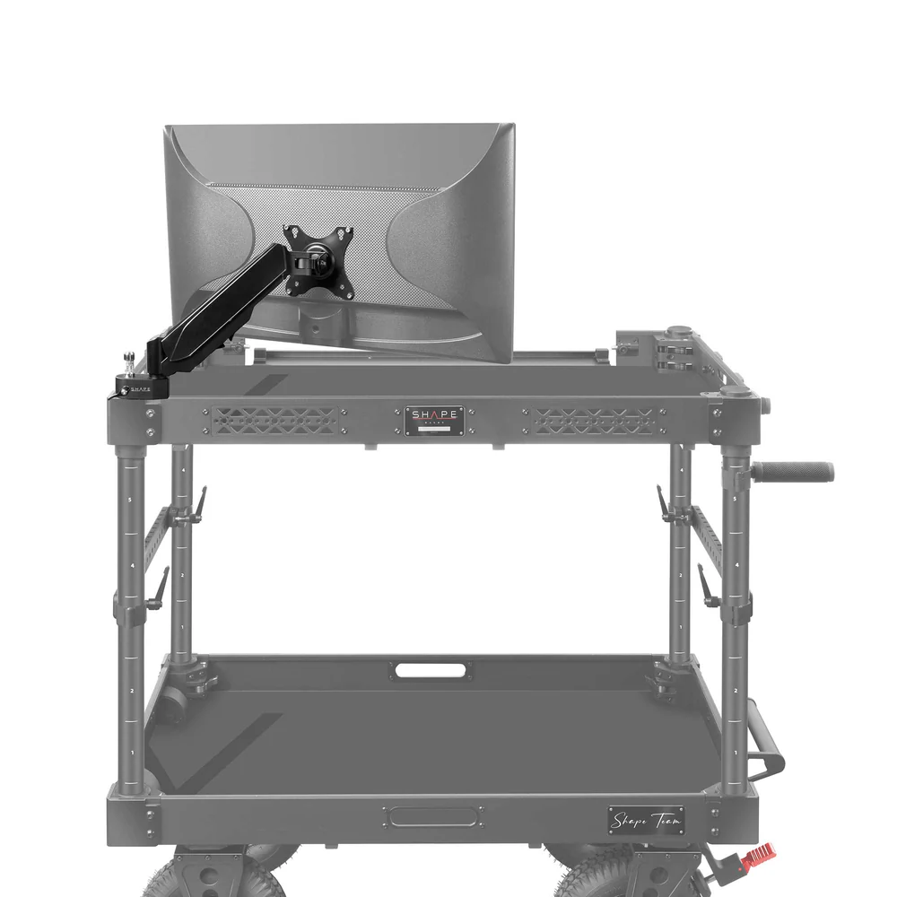 SHAPE SPRING-LOADED ARTICULATE MONITOR ARM