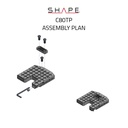 SHAPE TOP PLATE For CANON EOS C80