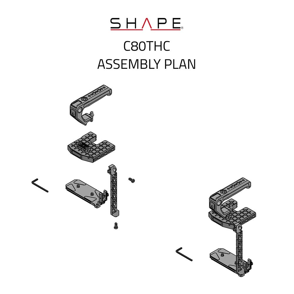 SHAPE CAMERA CAGE FOR CANON EOS C80