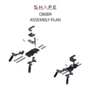 SHAPE BASEPLATE CAGE WITH HANDLES FOR CANON EOS C80