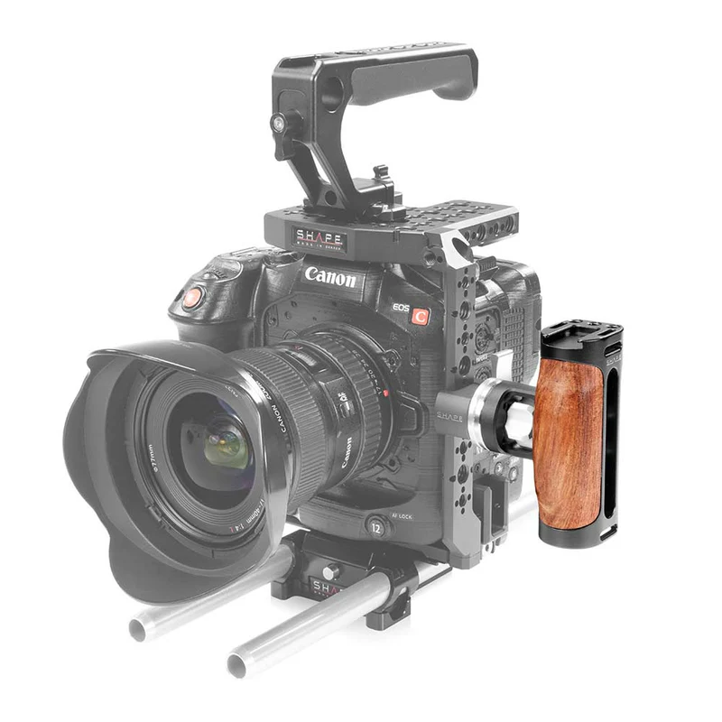 SHAPE Universal Side Wooden Handgrip ARRI Rosette