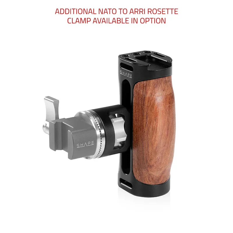 SHAPE Universal Side Wooden Handgrip ARRI Rosette