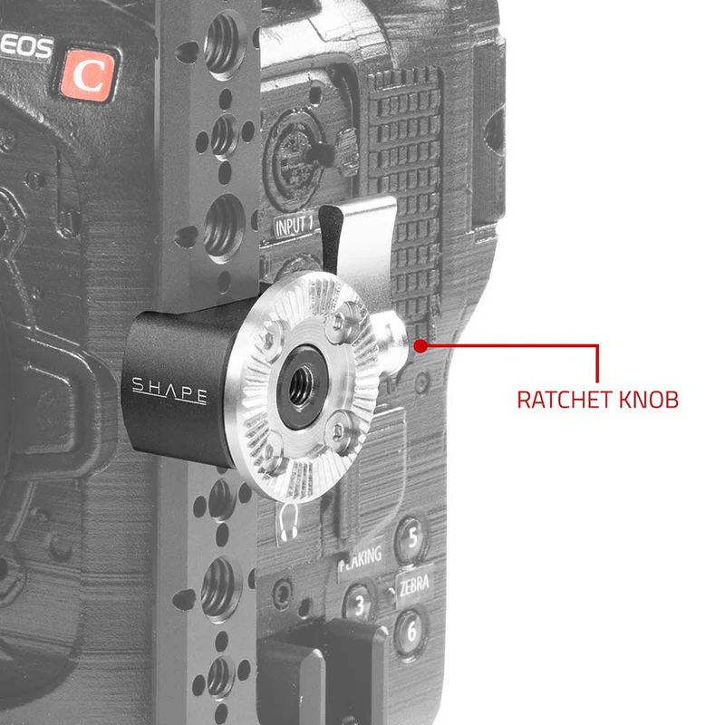 SHAPE NATO Clamp to ARRI Rosette Adapter