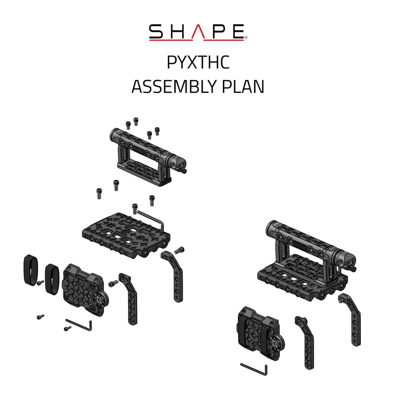 SHAPE Cage With Top Handle For Blackmagic Design Pyxis 6K