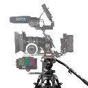 SHAPE Freelance Heavy-Duty Tripod with Fluid Head