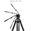 SHAPE Freelance Heavy-Duty Tripod with Fluid Head