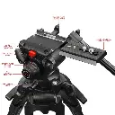 SHAPE Freelance Heavy-Duty Tripod with Fluid Head