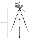 SHAPE Freelance Heavy-Duty Tripod with Fluid Head