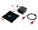 ZILR 8Kp60 2m / 6.6 ft (Full to Full) Hyper Thin Ultra High Speed HDMI Secure Cable with Ethernet 