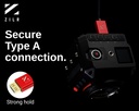 ZILR 8Kp60 2m / 6.6 ft (Full to Full) Hyper Thin Ultra High Speed HDMI Secure Cable with Ethernet 