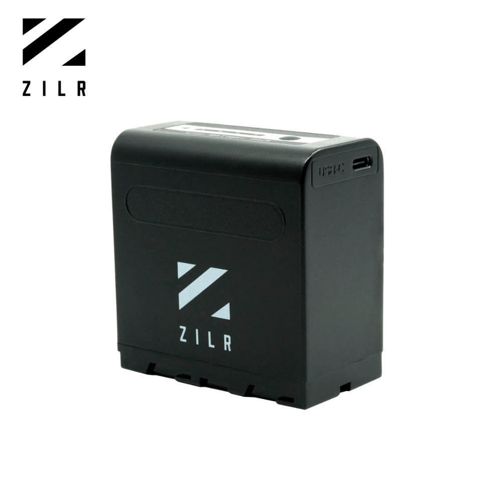 ZILR NP-F970 Battery with USB Type-C PD 30W
