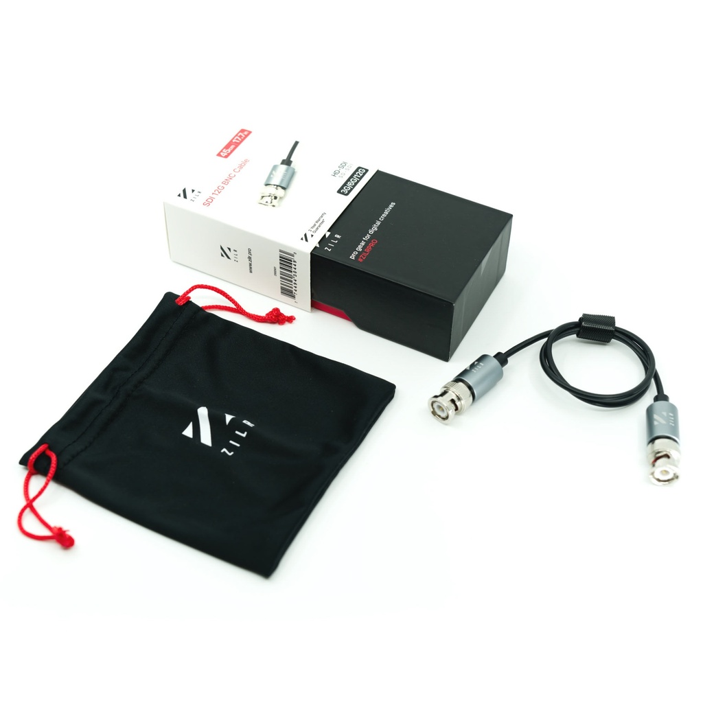 ZILR SDI 12G BNC Cable (45cm /17.7")