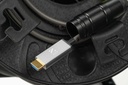 ZILR Cable Reel HDMI 8Kp60 100m (Directional Full to Full) Armored Fiber Optic Cable with Connect Caps on Production Reel