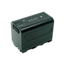 ZILR NP-F970 Battery with USB Type-C PD 20W