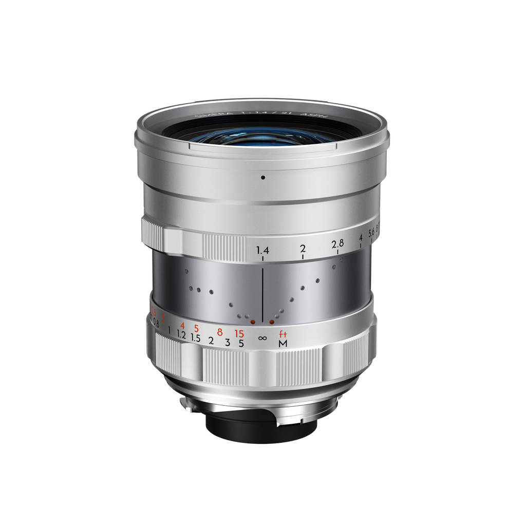 THYPOCH Full-frame Photography Lens Simera 21mm f1.4 for Leica M Mount - Silver 
