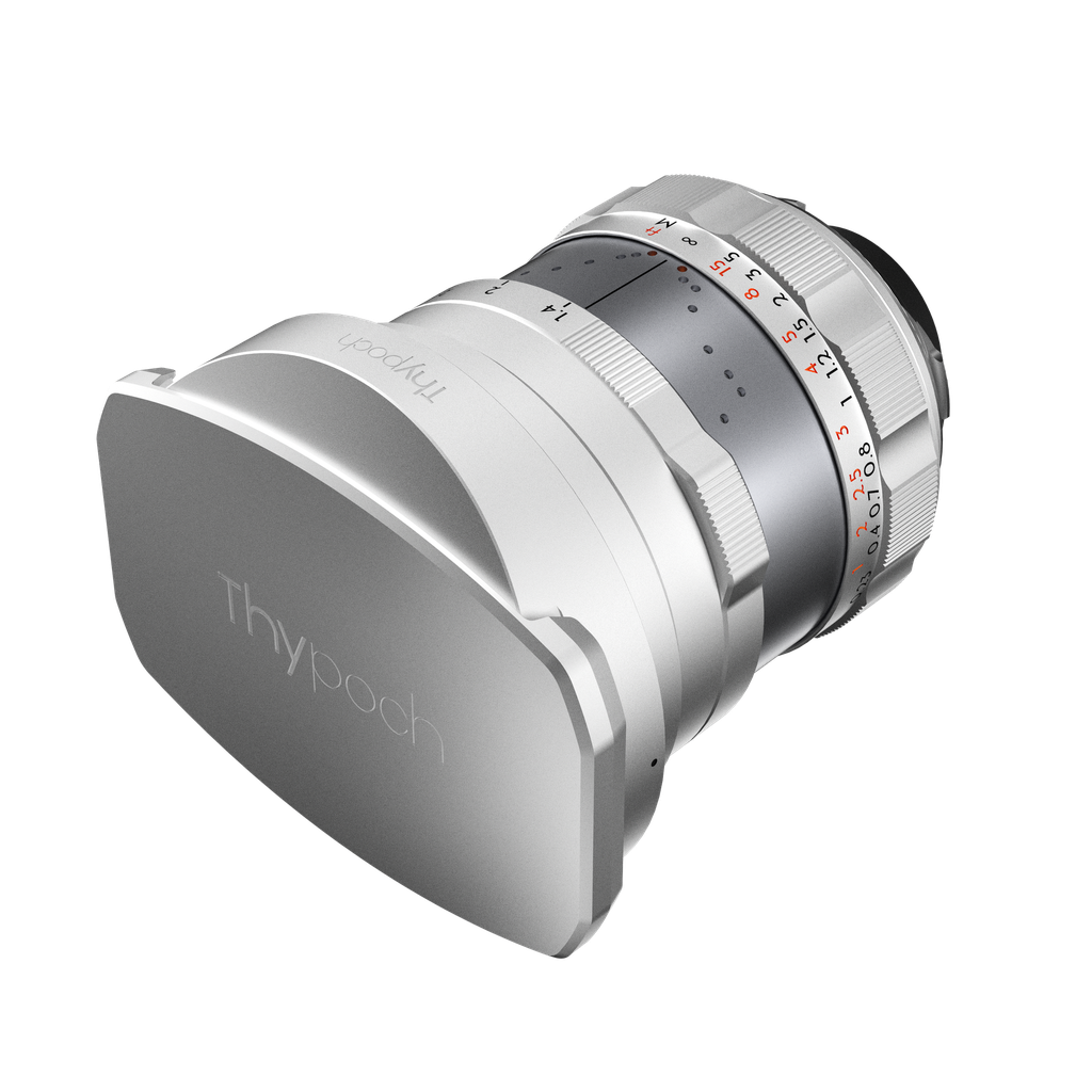 THYPOCH Full-frame Photography Lens Simera 21mm f1.4 for Leica M Mount - Silver 