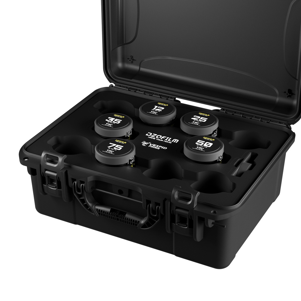 DZOFILM Vespid Prime 5-Lens Kit (12/25/35/50/75 T2.1) metric
