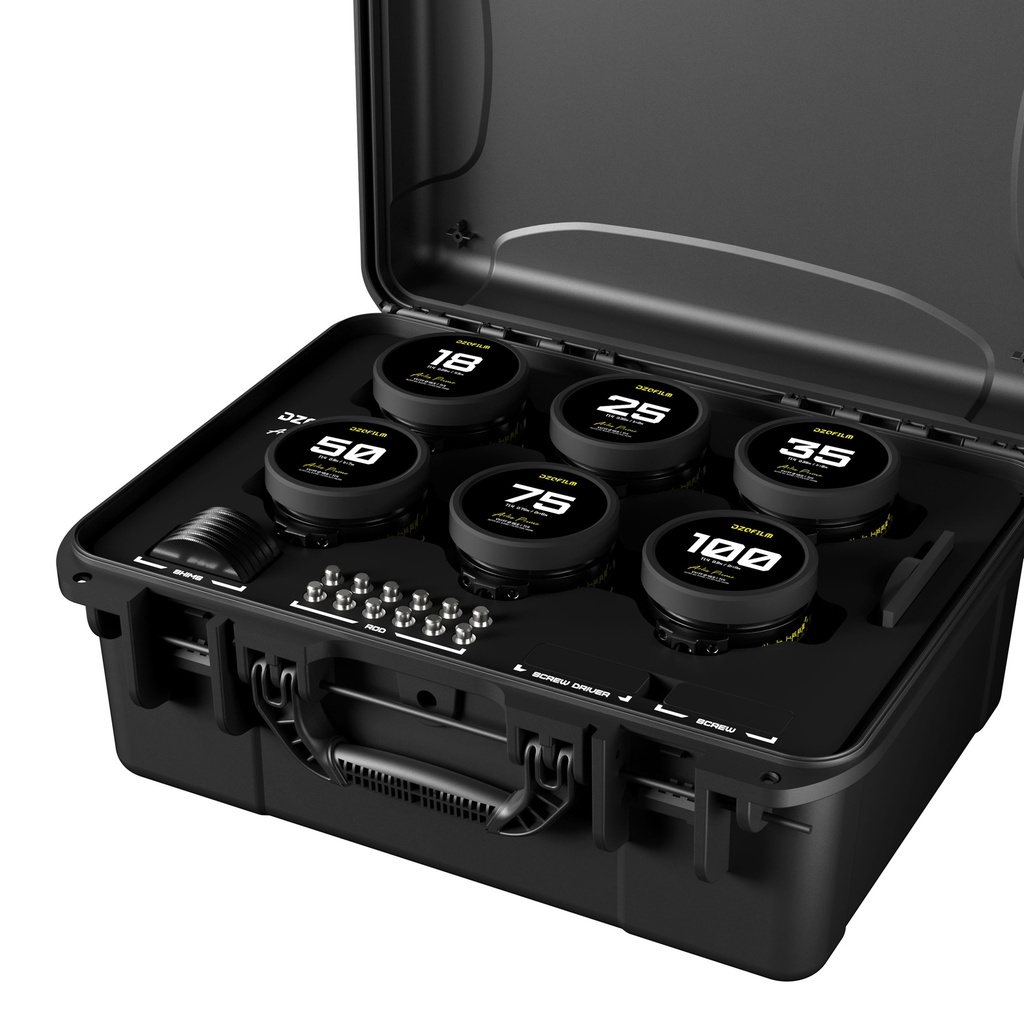 DZOFILM Arles 18/25/35/50/75/100mm Prime Cine Lens for PL (imperial)