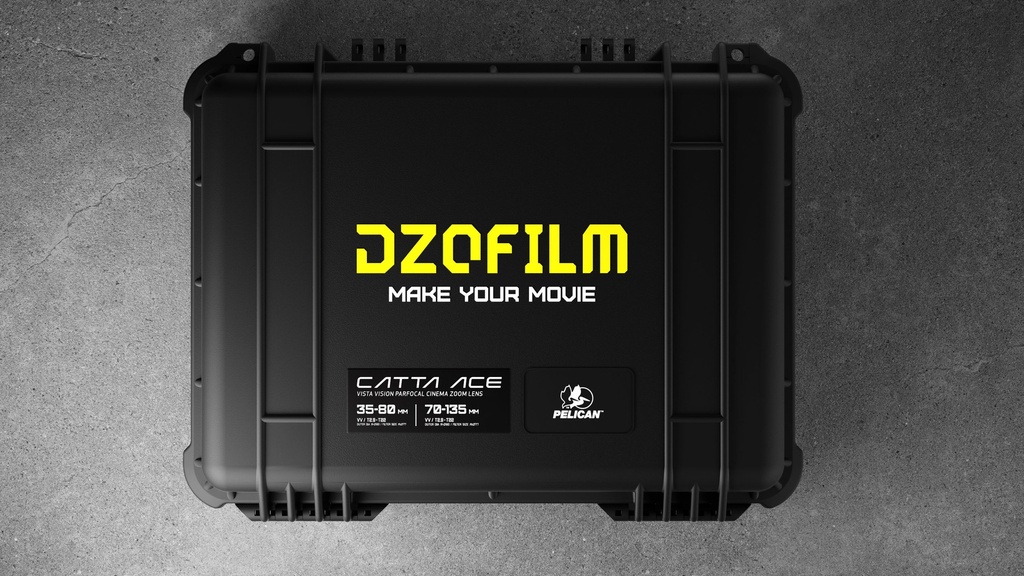 [DZO-CaseC2] DZOFILM Hard Case for Catta Ace Zoom 2-Lens Kit (35-80/70-135)