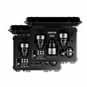 DZOFILM Pavo 2x Anamorphic 6-Lens Kit (28/32/40/55/75/100mm T2.1/T2.4) for PL/EF Mount (S35) metric - Neutral Coating