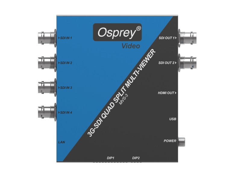 OSPREY MVS-3 - 4 Channel SDI Multi Viewer