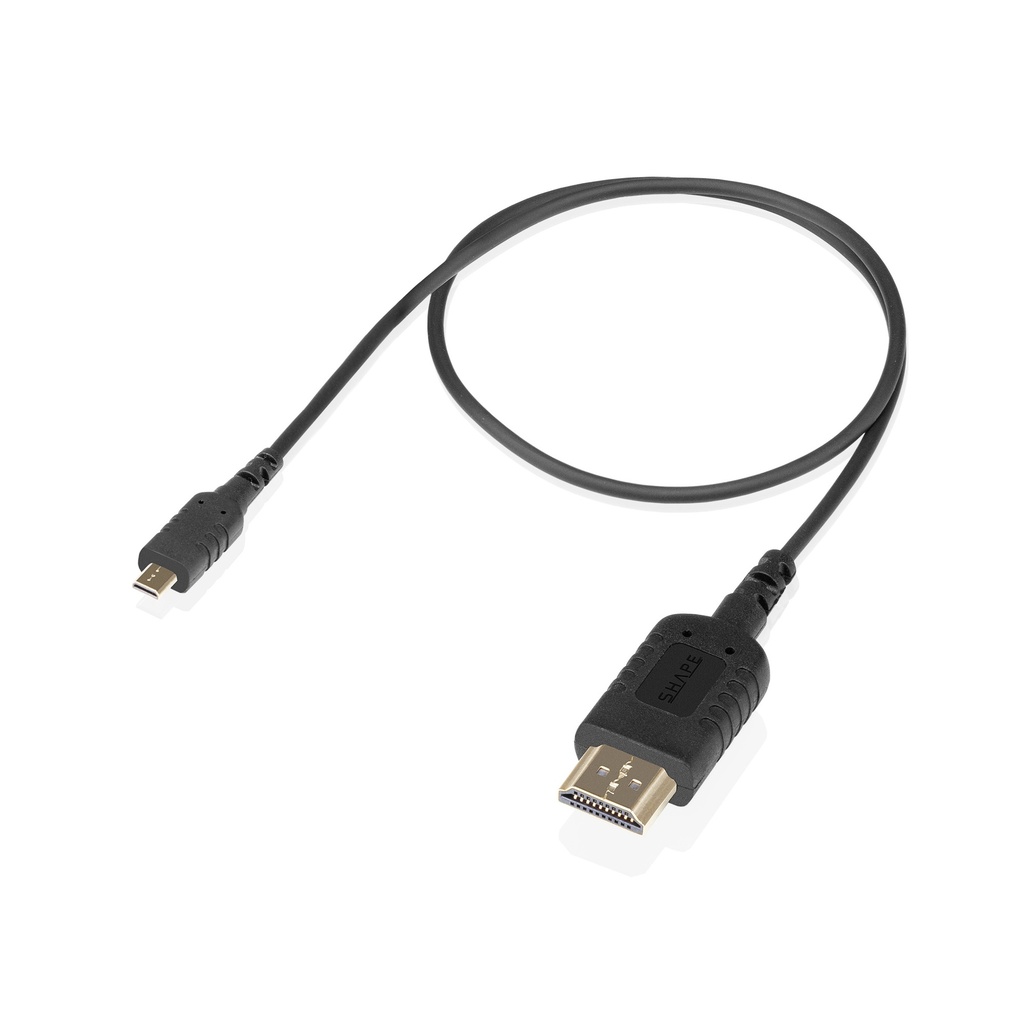 SHAPE SKINNY HDMI TO MICRO HDMI 8K ULTRA HIGH-SPEED CABLE 18’’