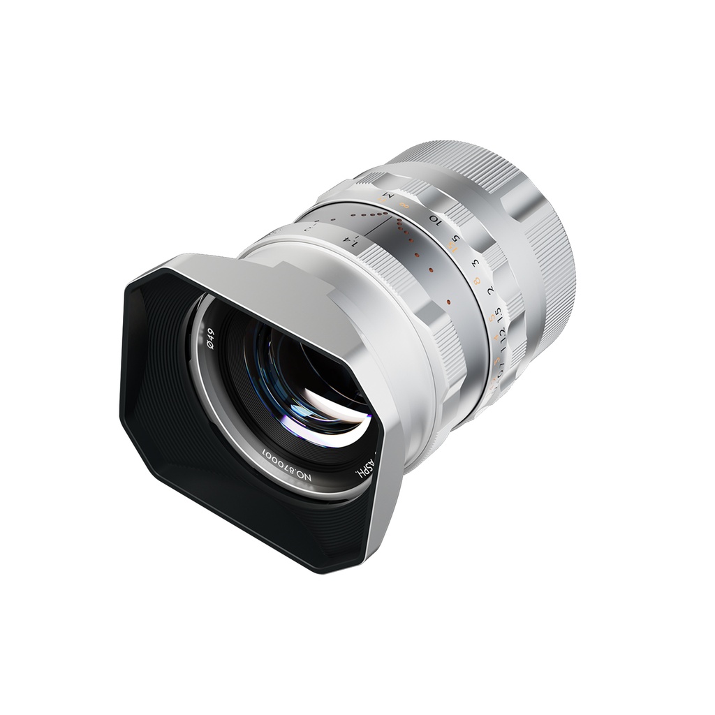 THYPOCH Full-frame Photography Lens Simera 28mm f1.4 for Leica M Mount - Silver