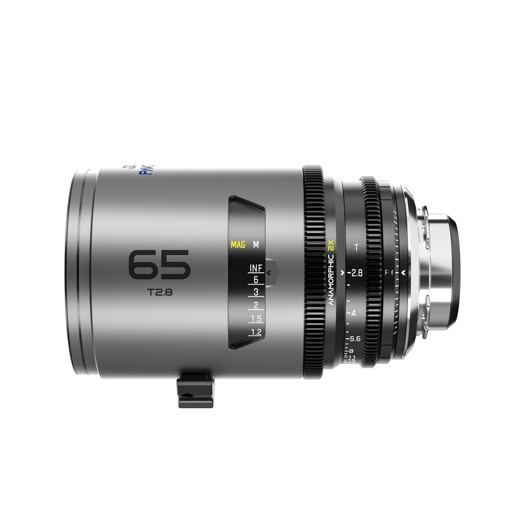 DZOFILM Pavo 2x anamorphic Prime Macro 65mm T2.8-Blue Coating- PL&EF mount (metric)
