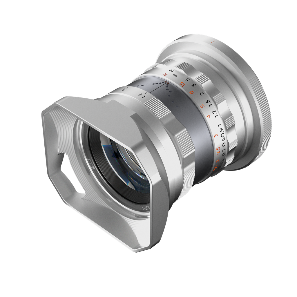 THYPOCH Full-frame Photography Lens Simera 35mm f1.4 for Nikon Z Mount - Silver