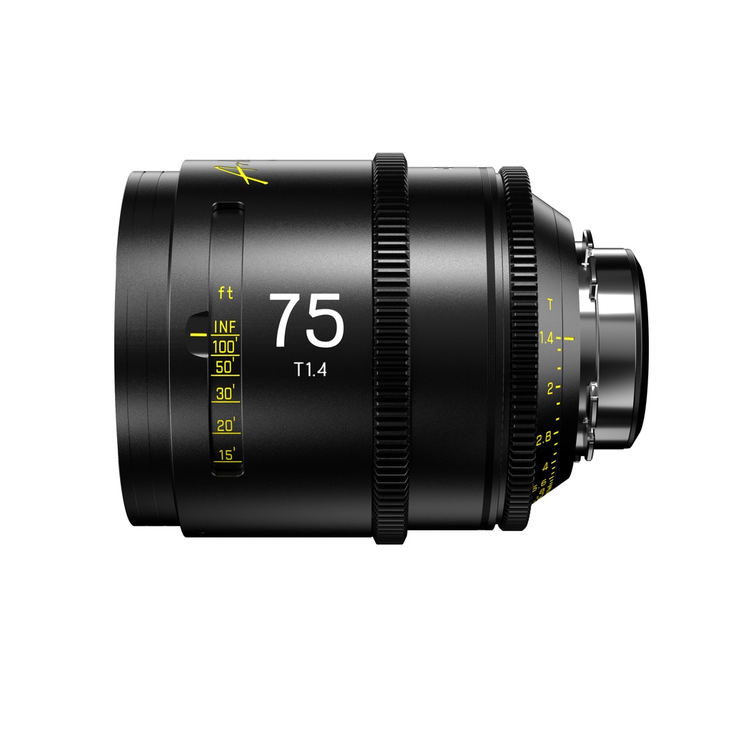 DZOFILM Arles 75mm T1.4 FF/VV Prime Cine Lens for PL (imperial)