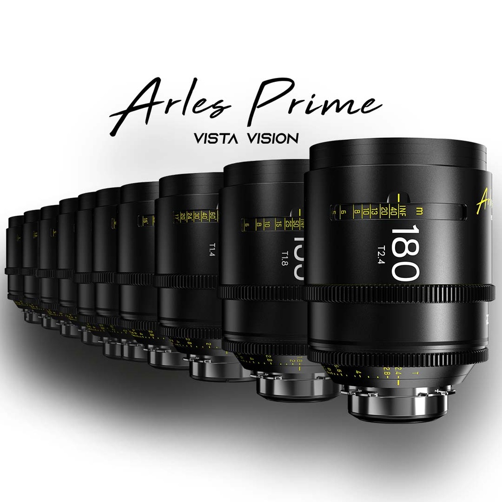 [DZO-SAP10MPL] DZOFILM Arles 10-Lens Kit 14/21/25/35/40/50/75/100/135/180mm FF/VV Prime Cine Lens for PL (metric)