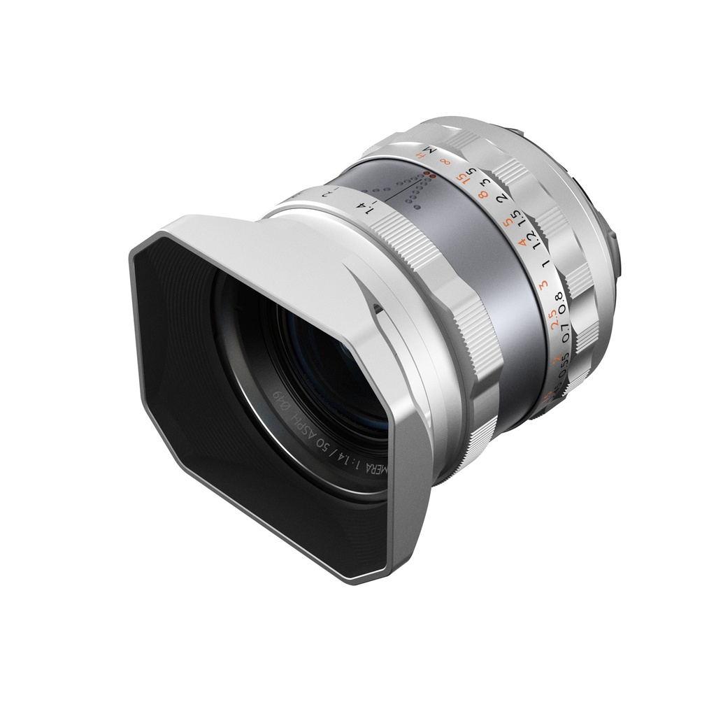 THYPOCH Full-frame Photography Lens Simera 50mm f1.4 for Leica M Mount - Silver