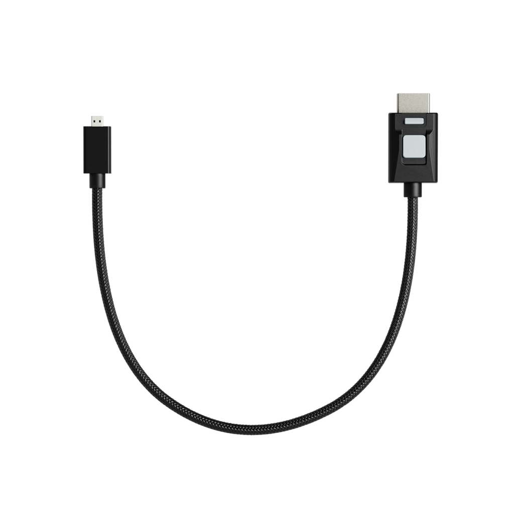 ATOMOS 4kP60 Locking HDR Micro to Full HDMI 30cm High Speed Cable