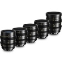 THYPOCH Simera-C 5-Lens Kit 21/28/35/50/75mm T1.5 FF Prime Cine Lens (E Mount)