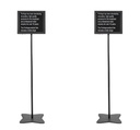 Fortinge 19" HIGH BRIGHTNESS DUAL MEETING STAGE TELEPROMPTER