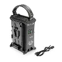 SHAPE Full Play Dual V-MOUNT 100W Fast Charger with LCD