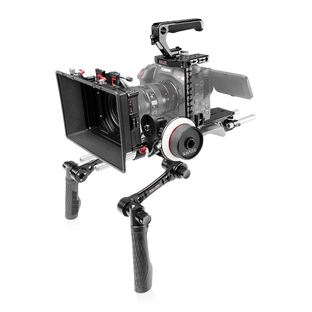 SHAPE Baseplate Kit with Matte Box, Follow Focus for Canon EOS C80