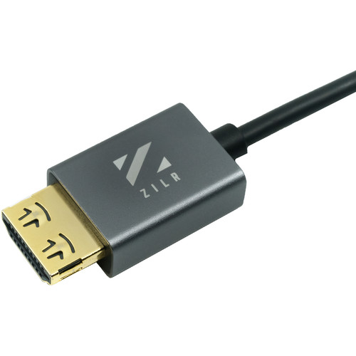 ZILR 4Kp60 50cm Hyper Thin High Speed HDMI Secure Cable with Ethernet 