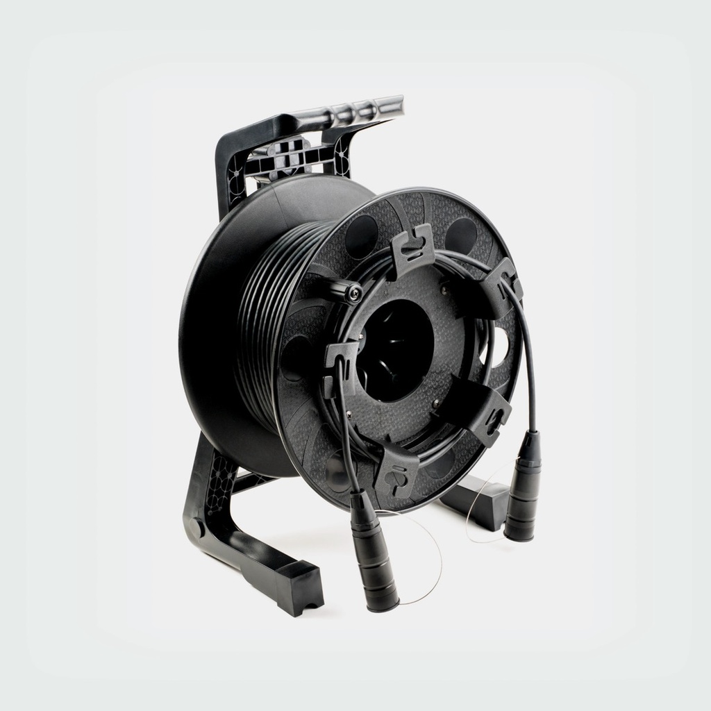 ZILR RJ45 CAT6 50m Ethernet Cable with Connect Caps on Production Reel