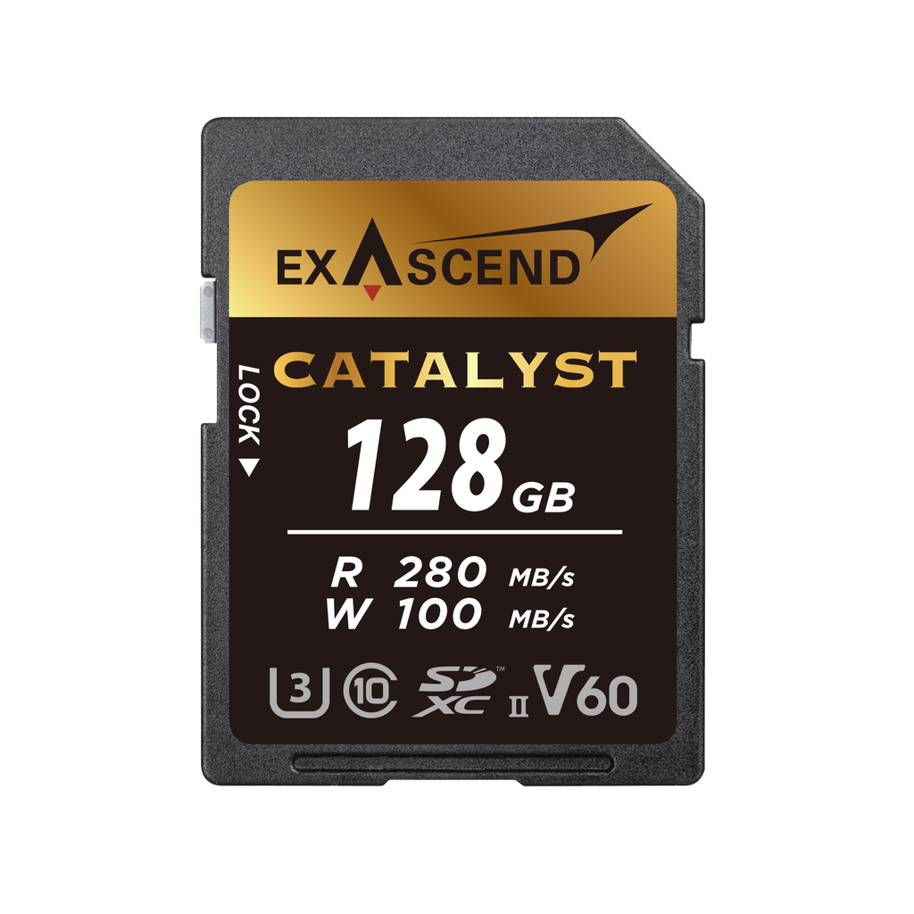 Exascend Catalyst 128GB (UHS-II SD V60)