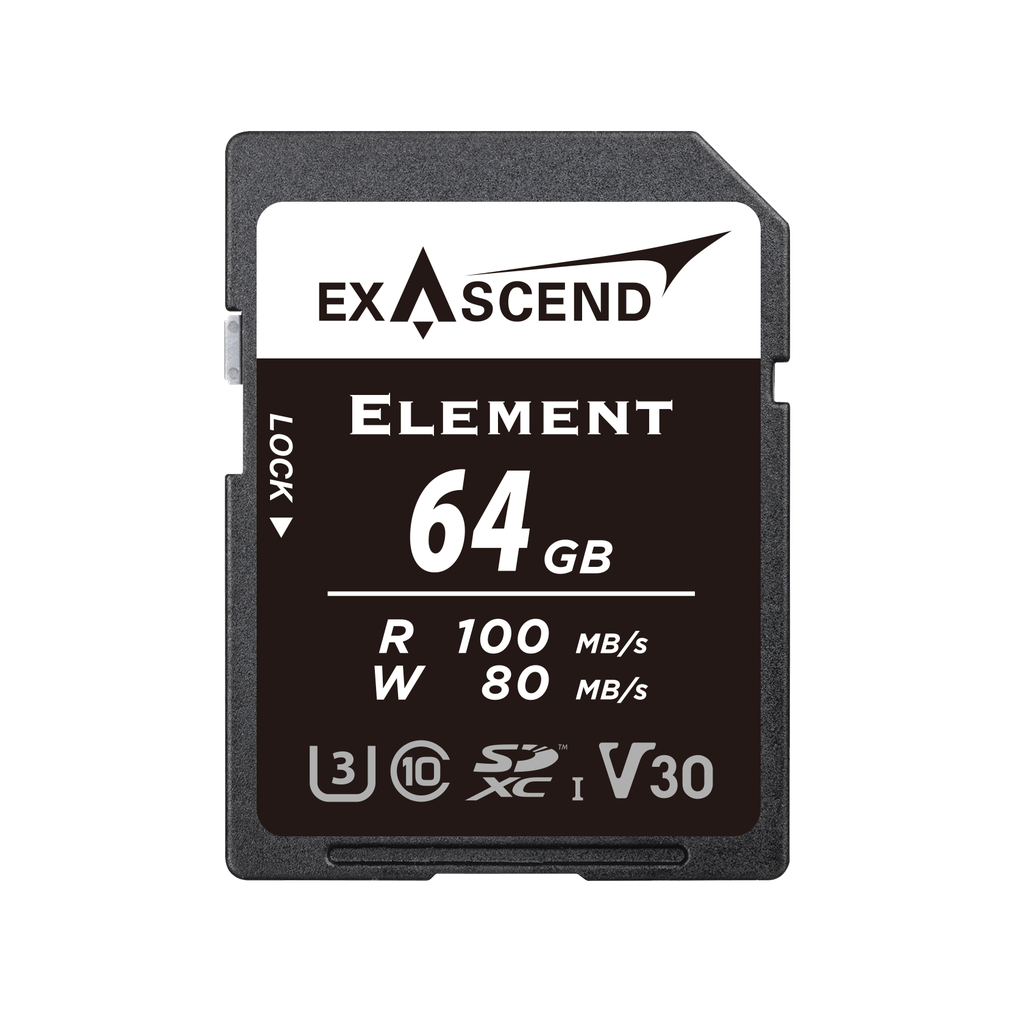 Exascend Element 64GB (UHS-I SD V30)