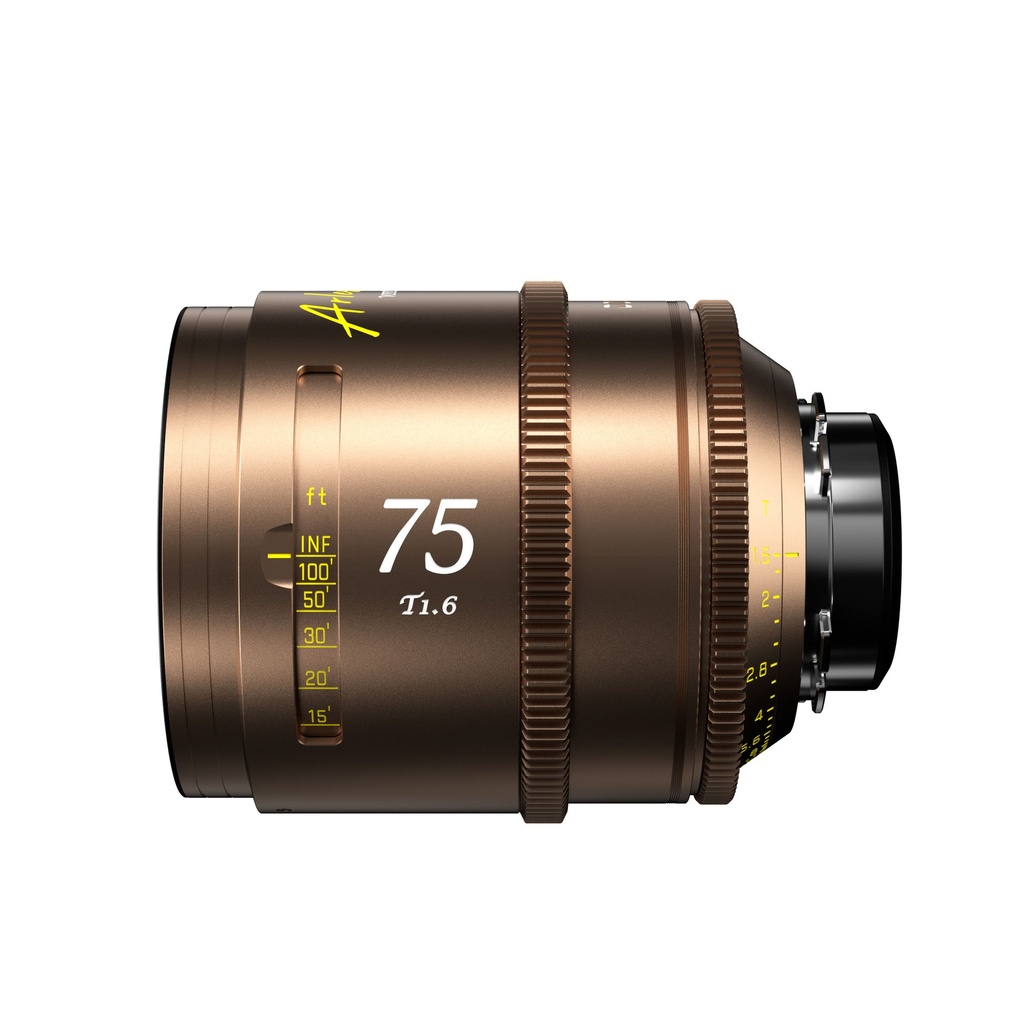 DZOFILM Arles Lustre 75mm T1.6 FF/VV Prime Cine Lens for PL (metric)