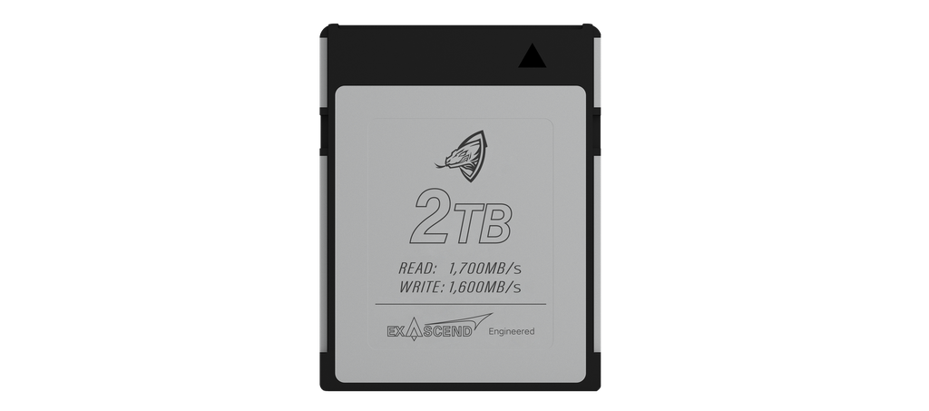 Exascend Archon 2TB (Cfexpress B) for RED V-RAPTOR
