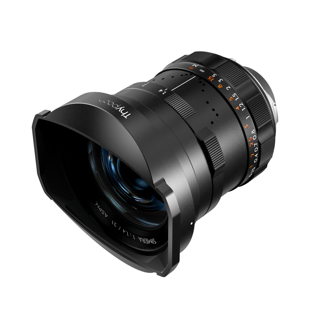 [TP-S21M-BLK] THYPOCH Full-frame Photography Lens Simera 21mm f1.4 for Leica M Mount - Black 