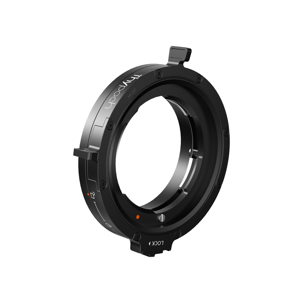 THYPOCH Positive Lock Adapter M Mount to RF Mount (Black)
