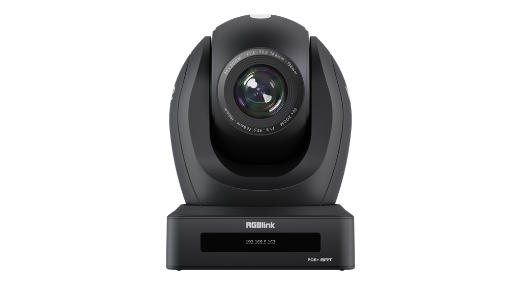 RGBlink Gen2 4K AI tracking VUE PTZ Camera 20x Optical Zoom with NDI