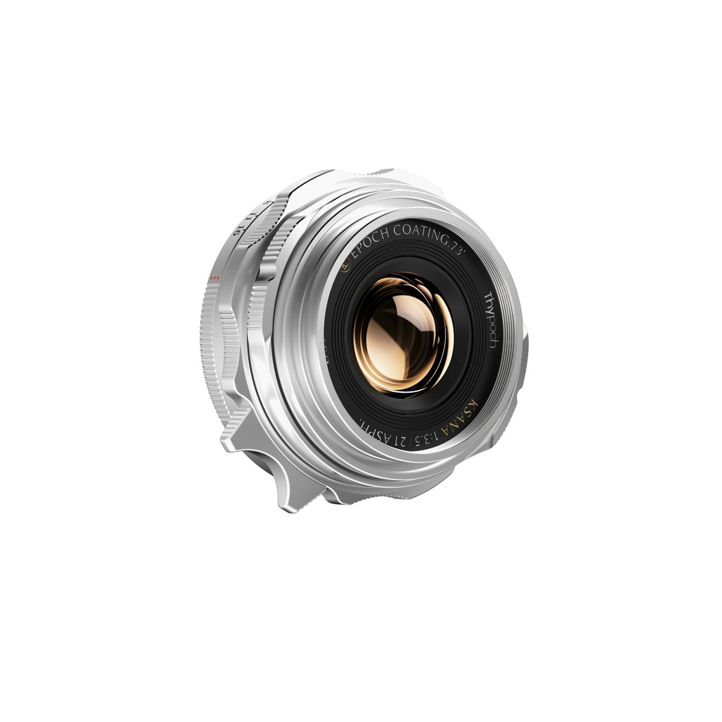 Thypoch Full-frame Photography Lens Ksana 21mm f/3.5 ASPH. for Leica M Mount Silver