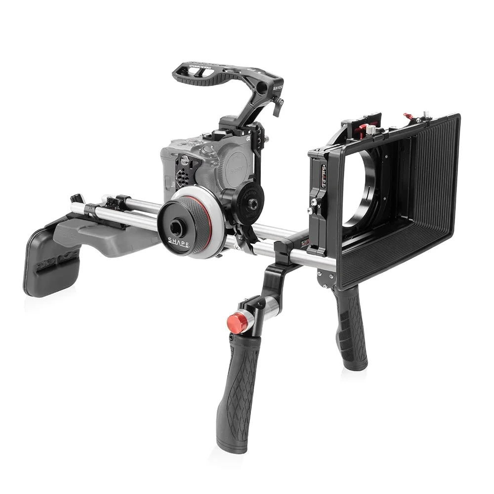 [SHFX5SMKIT] SHAPE Shoulder Mount Matte Box Follow Focus For Sony FX5